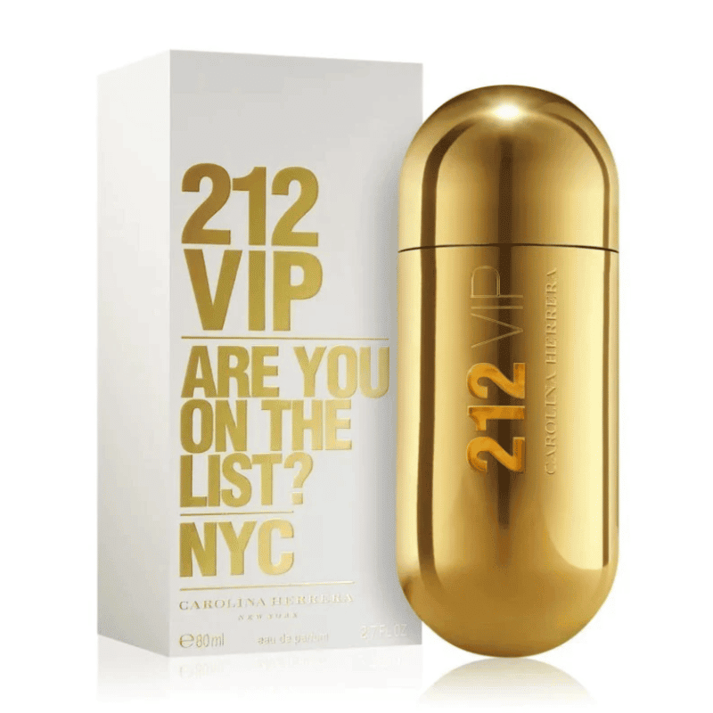 perfume completo de 212 vip chico de carolina herrera
