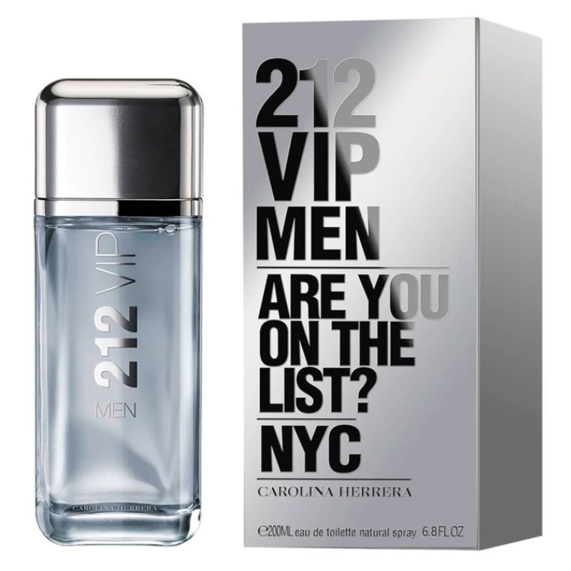 Perfume 212 vip Men de Carolina Herrera de 200 ml en Fragancias Fiord