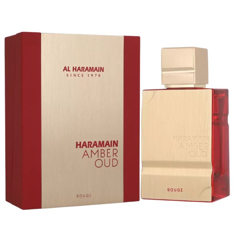 Perfume Amber Oud Rouge de Al Haramain de 60 ml original de Fragancias Fiord