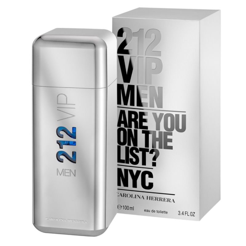 Perfume 212 vip Men de Carolina Herrera de 100 ml en Fragancias Fiord
